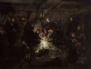 Arthur William Devis Death of Nelson France oil painting artist